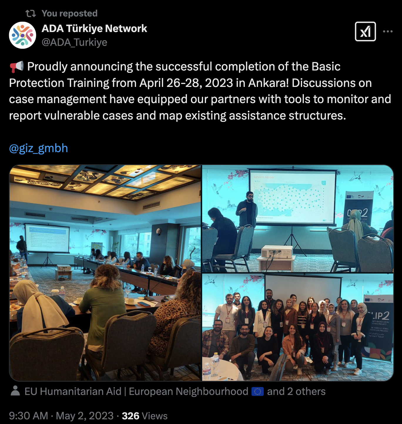 GIZ Training